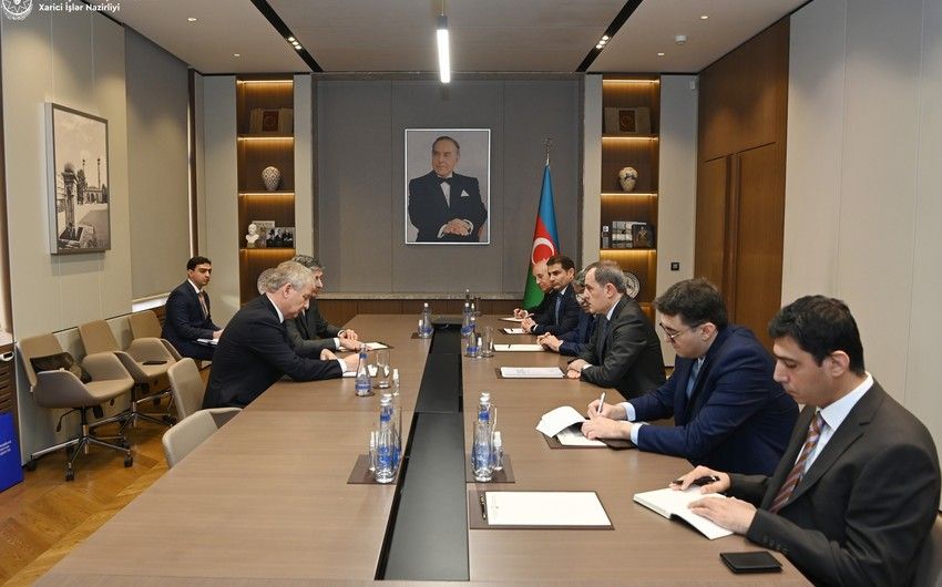 Azerbaijani Foreign Minister receives President of EAPO [PHOTOS]