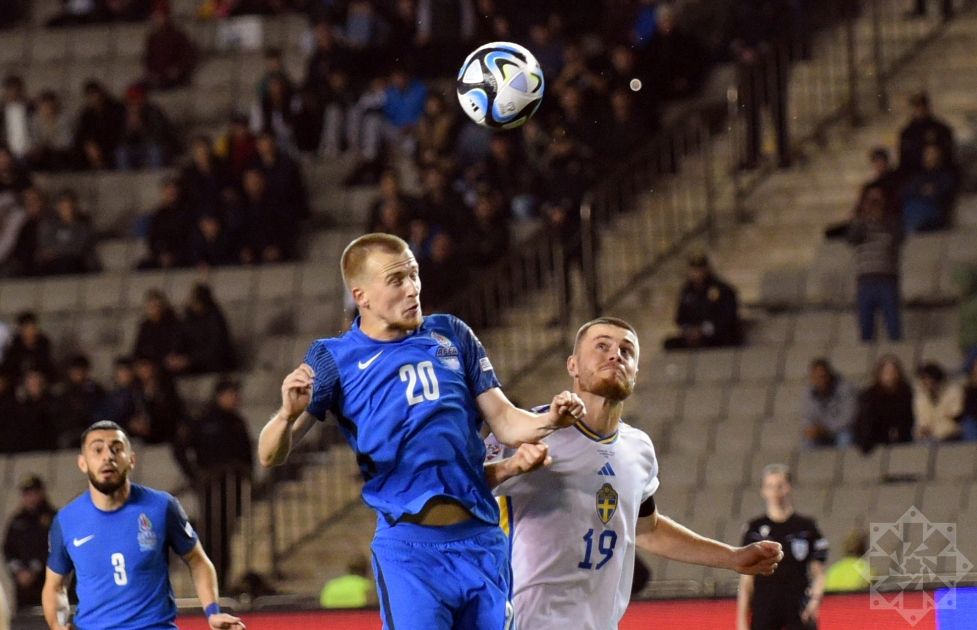 Azerbaijan wins Sweden in qualifying match for UEFA EURO 2024 [PHOTOS]