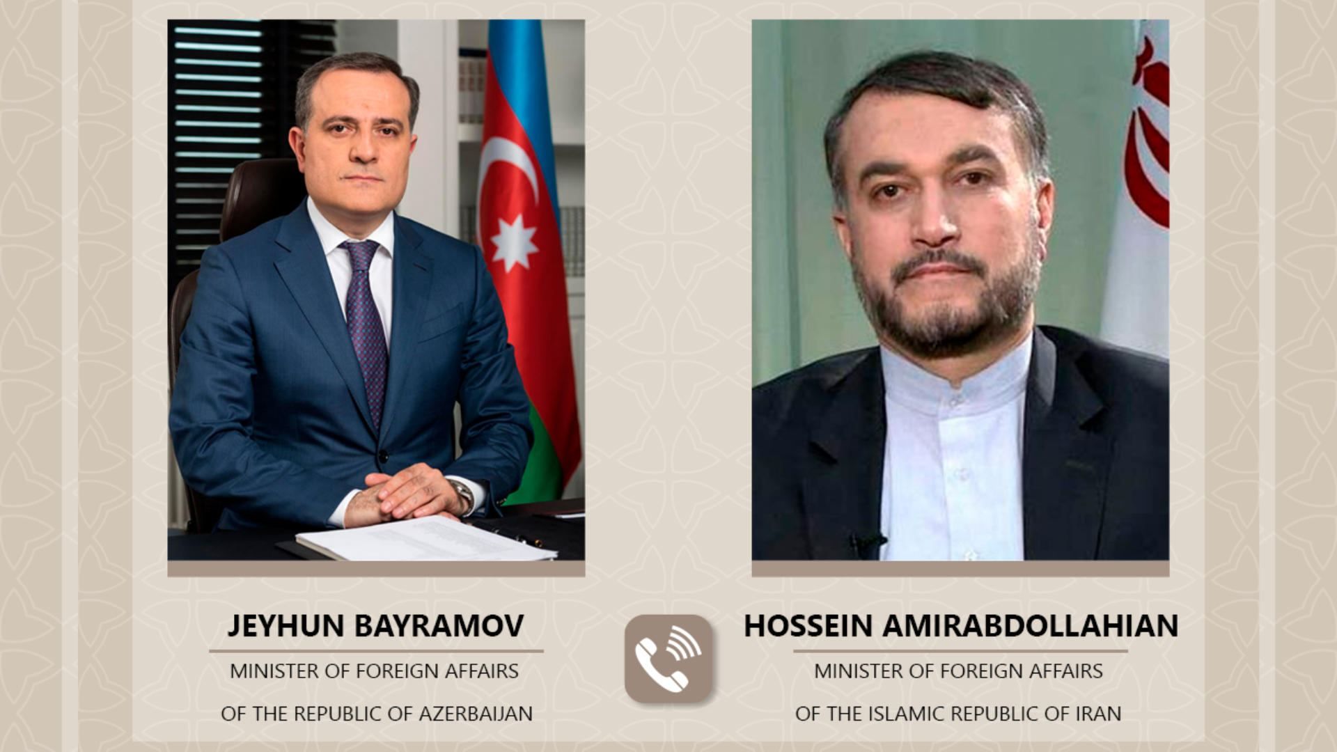 Foreign Ministers of Azerbaijan and Iran discuss situation in region