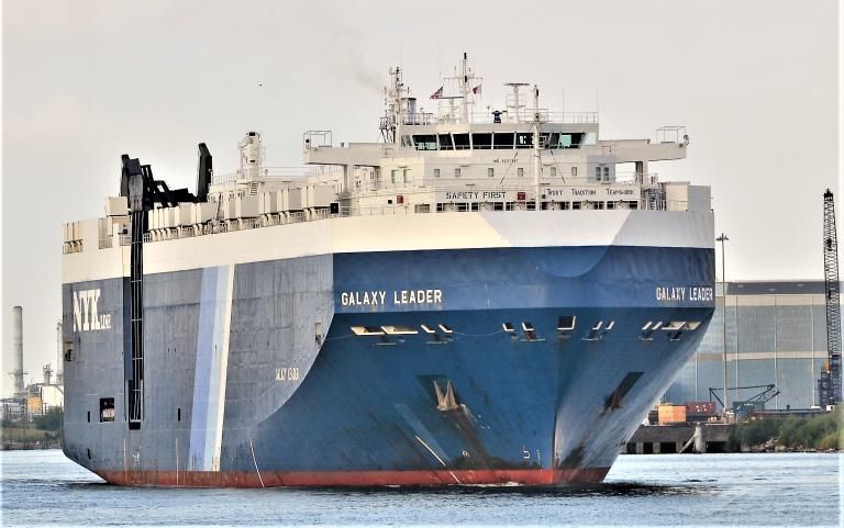 Yemeni rebel movement seized cargo ship Galaxy Leader