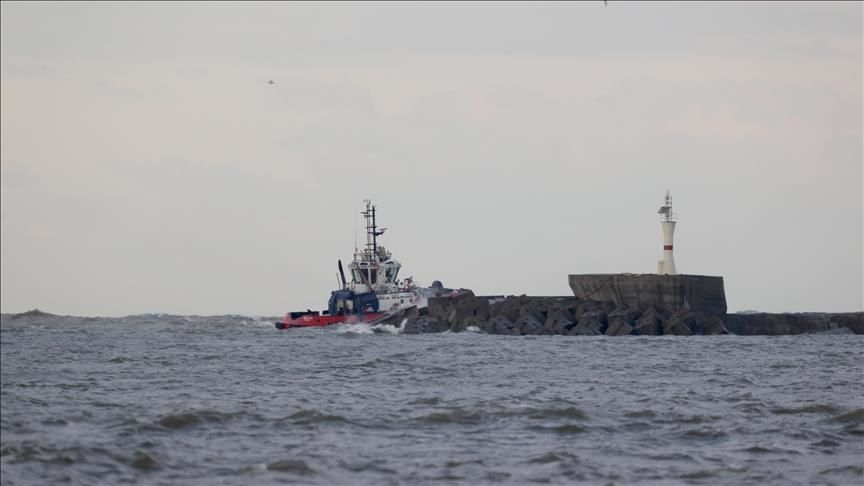 1 crew member dead after Turkish-flagged cargo ship runs aground, 11 missing