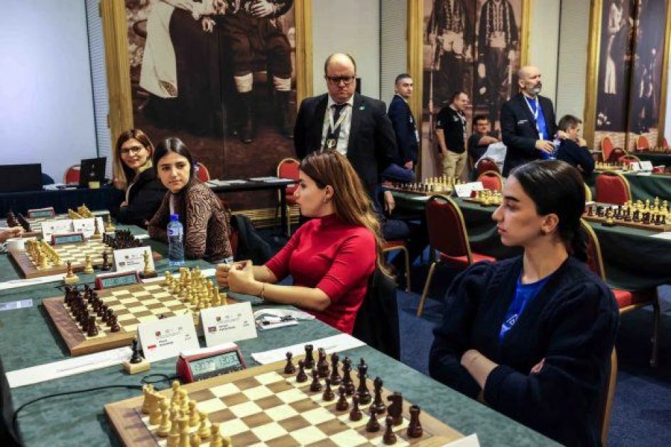 Women's chess team wins silver at European Team Chess Championship [PHOTOS]