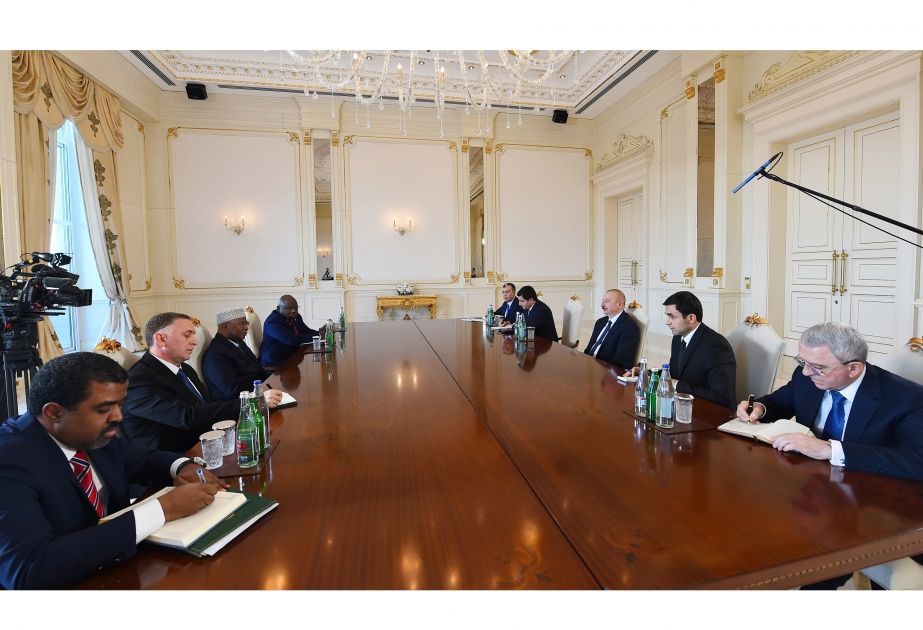 President Ilham Aliyev receives OIC SecGen