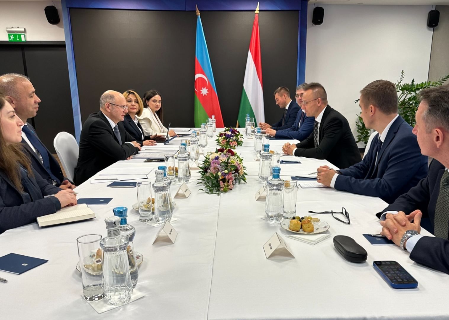 Energy Minister holds bilateral meetings in Hungary