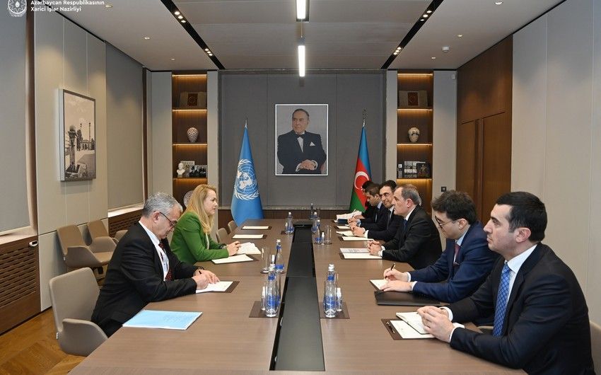 Azerbaijani FM meets with executive secretary of UN Economic Commission for Europe