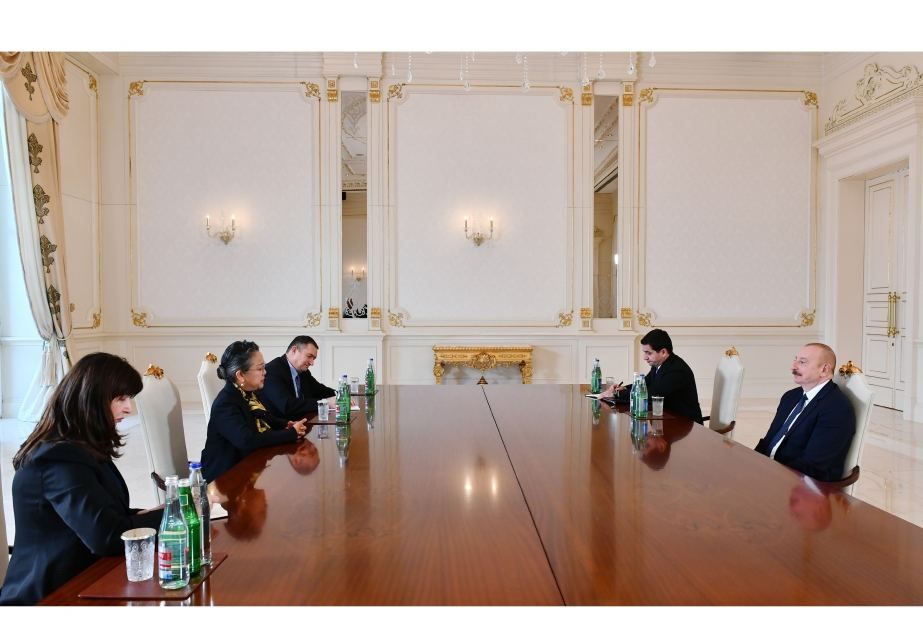 President Ilham Aliyev receives Executive Secretary of UN Economic and Social Commission for Asia and Pacific