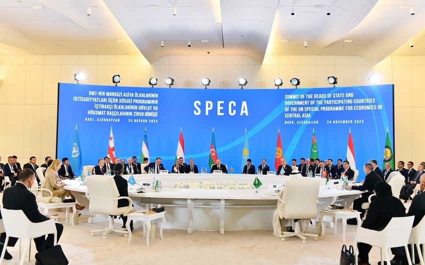 SPECA summit ends in Baku
