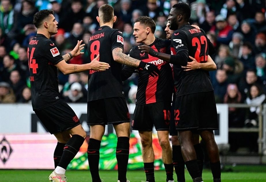 Xabi Alonso's Bayer Leverkusen beat Werder Bremen to reclaim top spot