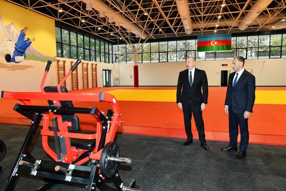 President Ilham Aliyev examines conditions created at Training Center of national judo teams [PHOTOS]