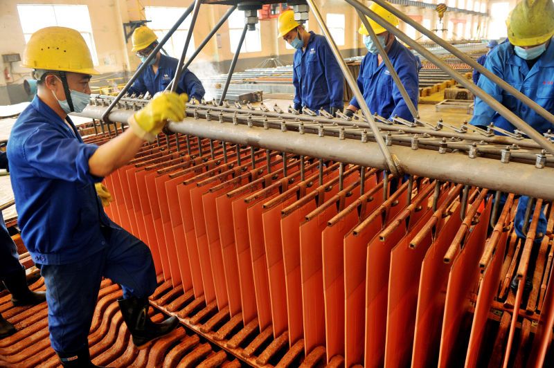 China's industrial profits up in October