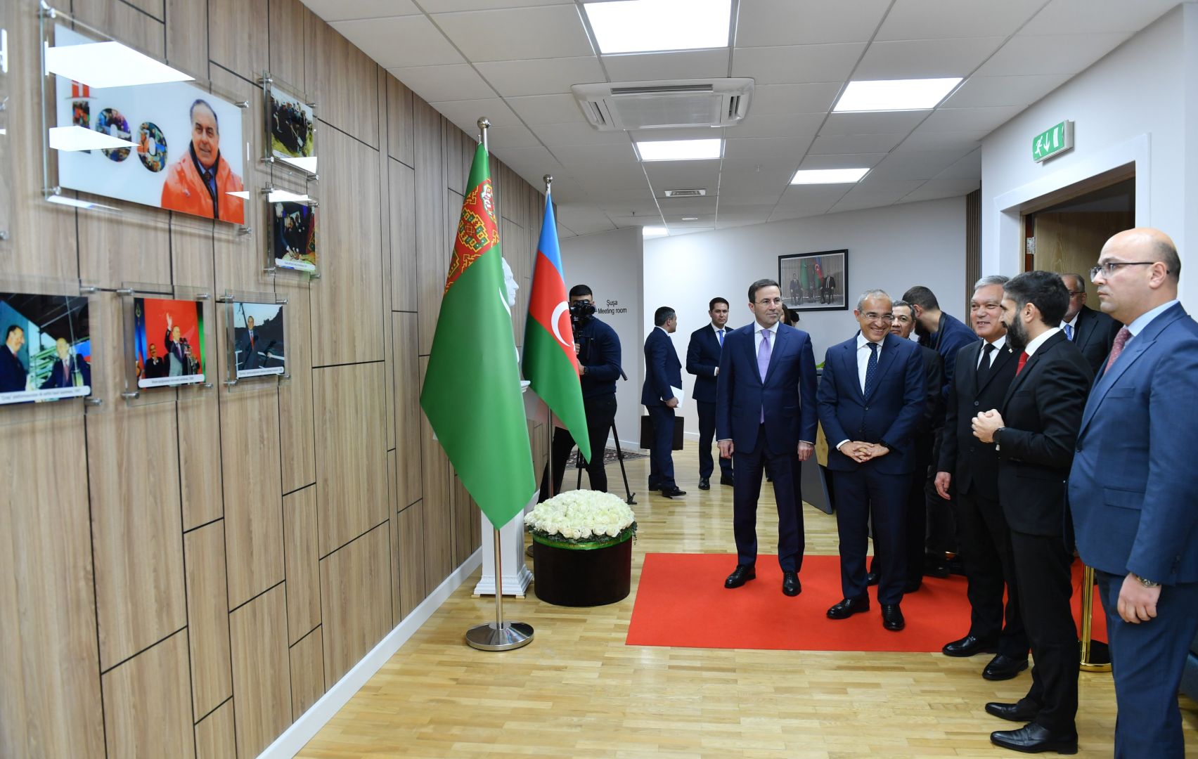 Azerbaijani delegation participates in inauguration of SOCAR's representative office in Ashgabat [PHOTOS]