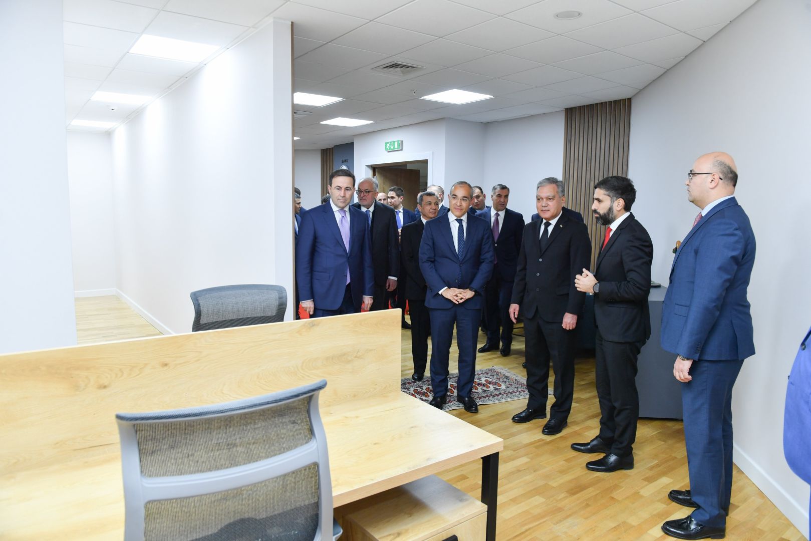 Azerbaijani delegation participates in inauguration of SOCAR's representative office in Ashgabat [PHOTOS] - Gallery Image