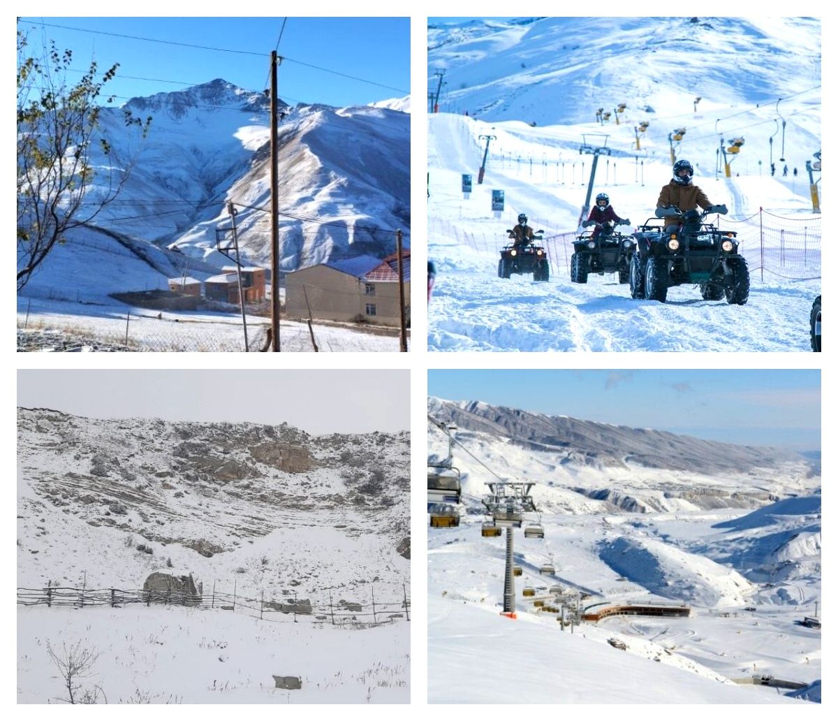 Azerbaijani districts transform into breathtaking winter wonderland [PHOTOS]