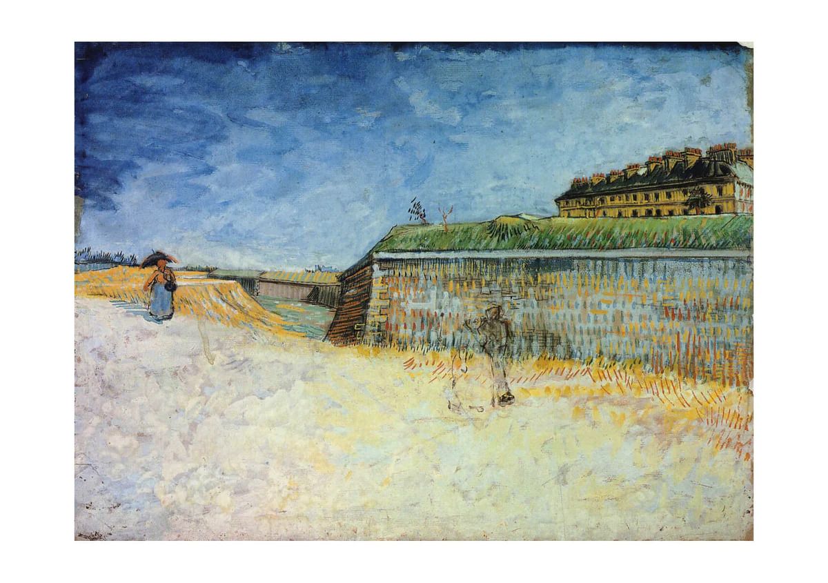 Stolen Van Gogh drawing is on public display