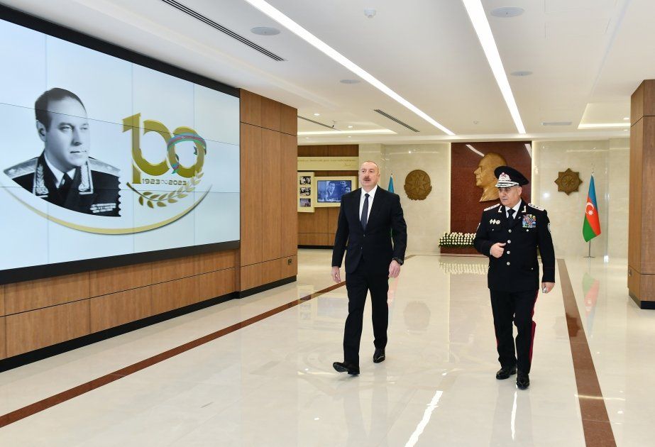 President Ilham Aliyev attends opening of new administrative buildings of State Security Service [PHOTOS/VIDEO]