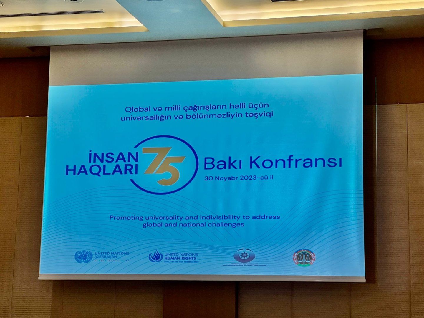 Baku hosts international conference on Human Rights