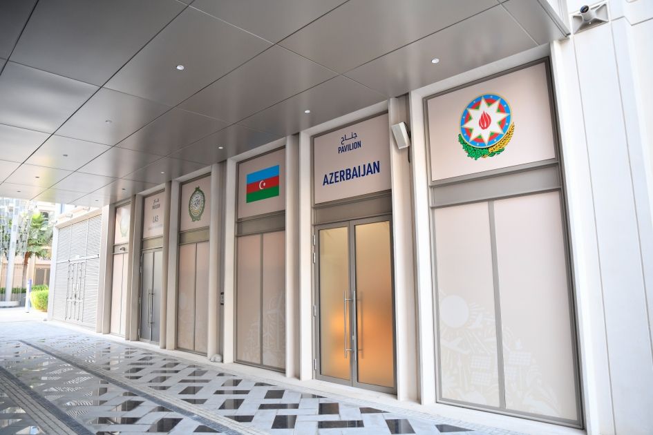 Azerbaijan's pavilion at COP28 has started to operate [PHOTOS] - Gallery Image