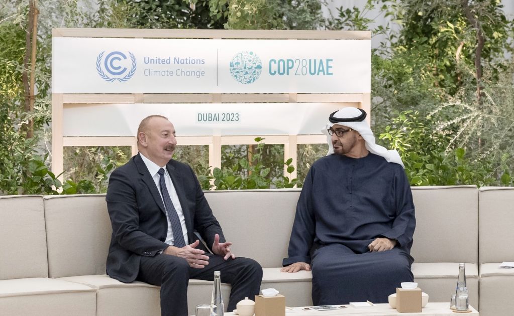 President Ilham Aliyev meets President of UAE [PHOTOS/VIDEO]