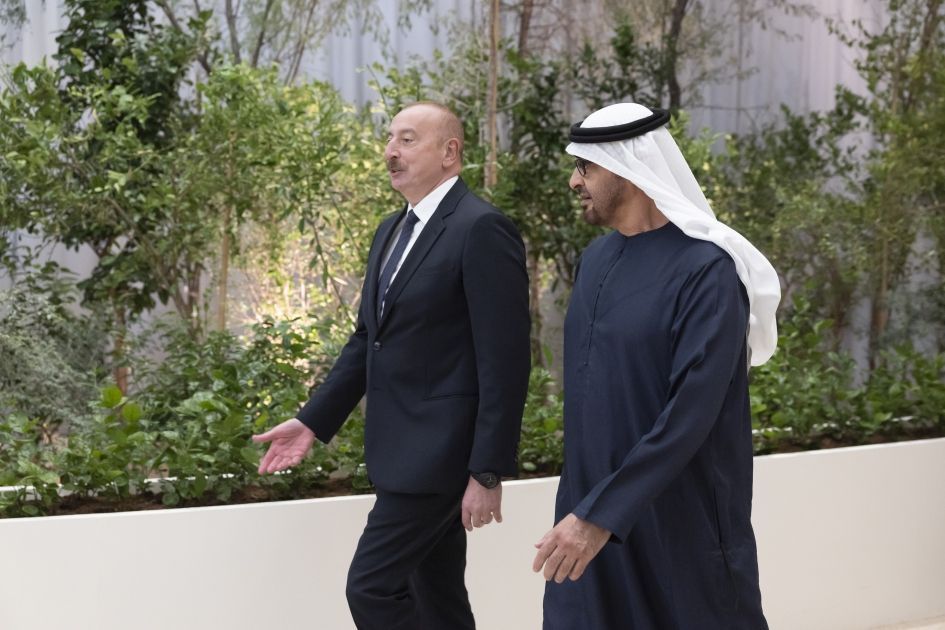 President Ilham Aliyev meets President of UAE [PHOTOS/VIDEO] - Gallery Image