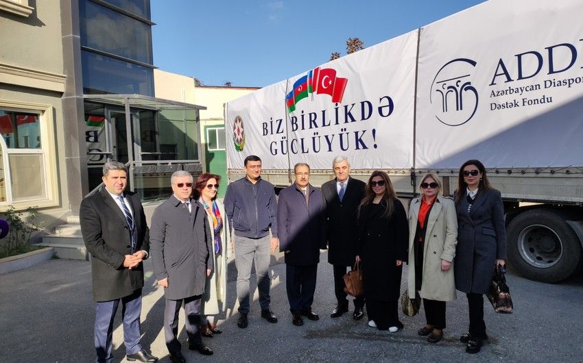 Azerbaijan sends another batch of aid to Turkiye's earthquake zone [PHOTOS]