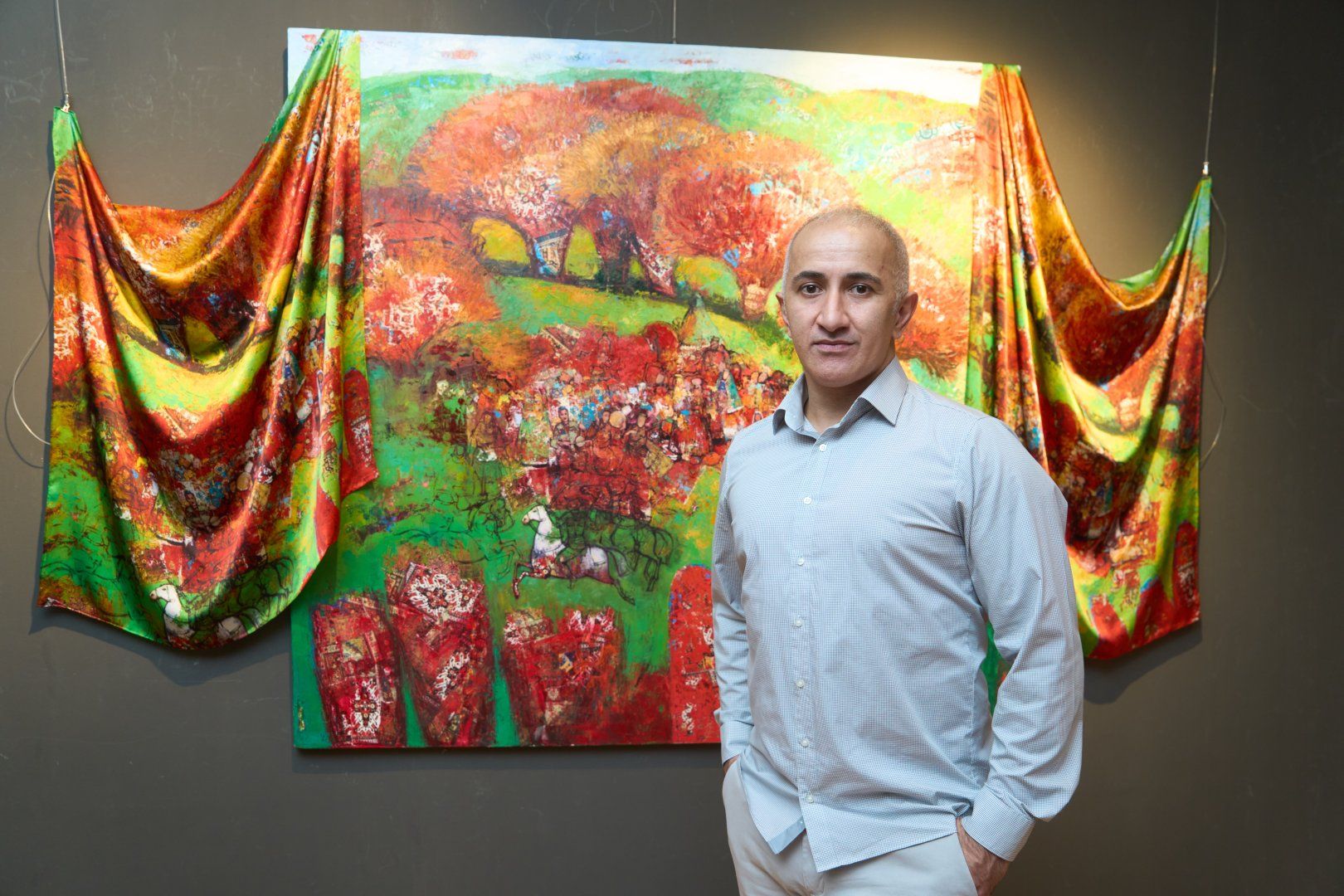 Silk art in all its beauty demonstrated in Icherisheher [PHOTOS] - Gallery Image