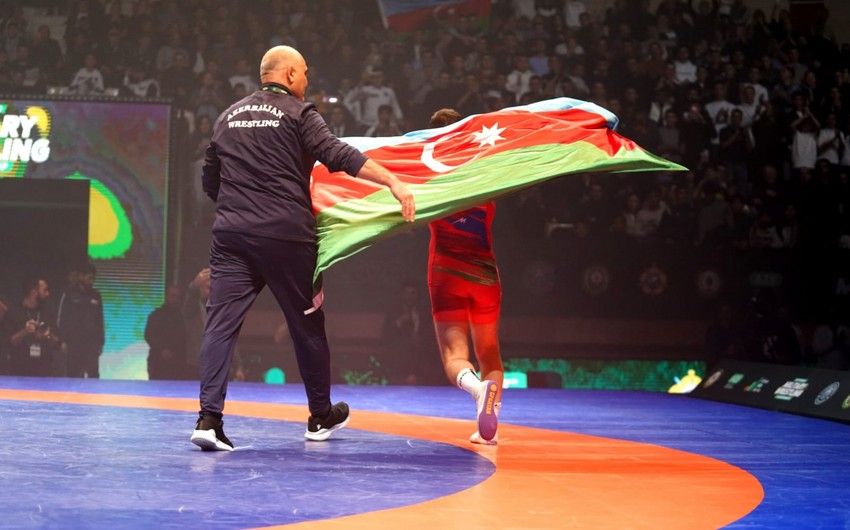 Azerbaijani wrestlers finished world championship with 21 medals
