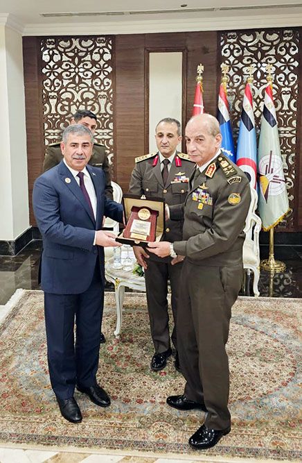 Azerbaijan, Egypt discuss  military & military-technical fields [PHOTOS] - Gallery Image