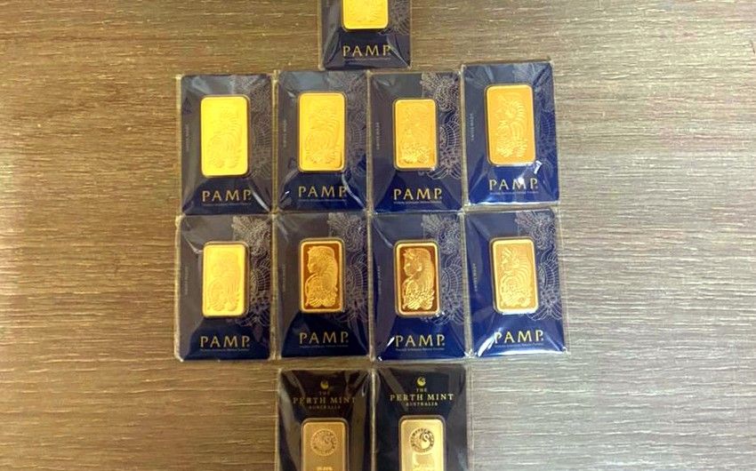 State Customs Committee foils attempt to smuggle gold bars into Azerbaijan [PHOTOS]