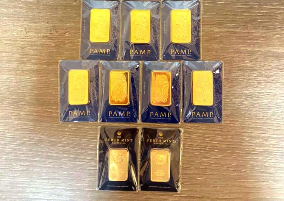 State Customs Committee foils attempt to smuggle gold bars into Azerbaijan [PHOTOS] - Gallery Image