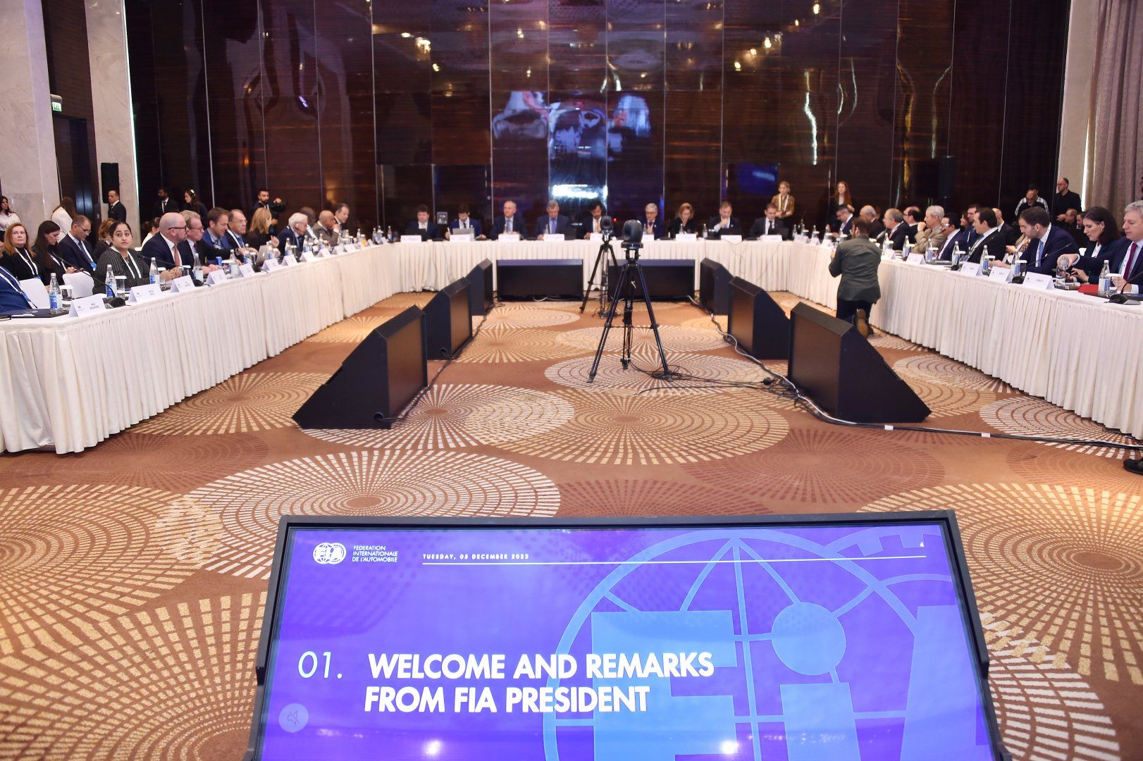 FIA General Assembly meetings kick off in Baku [PHOTOS]