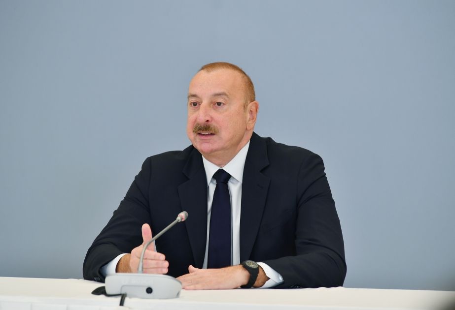 President Ilham Aliyev: When we restored our sovereignty, a large number of Armenian military servicemen was positioned in Karabakh