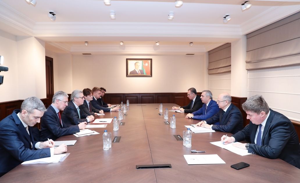 Head of Azerbaijani Presidential Administration receives Minister of State of Great Britain [PHOTOS]