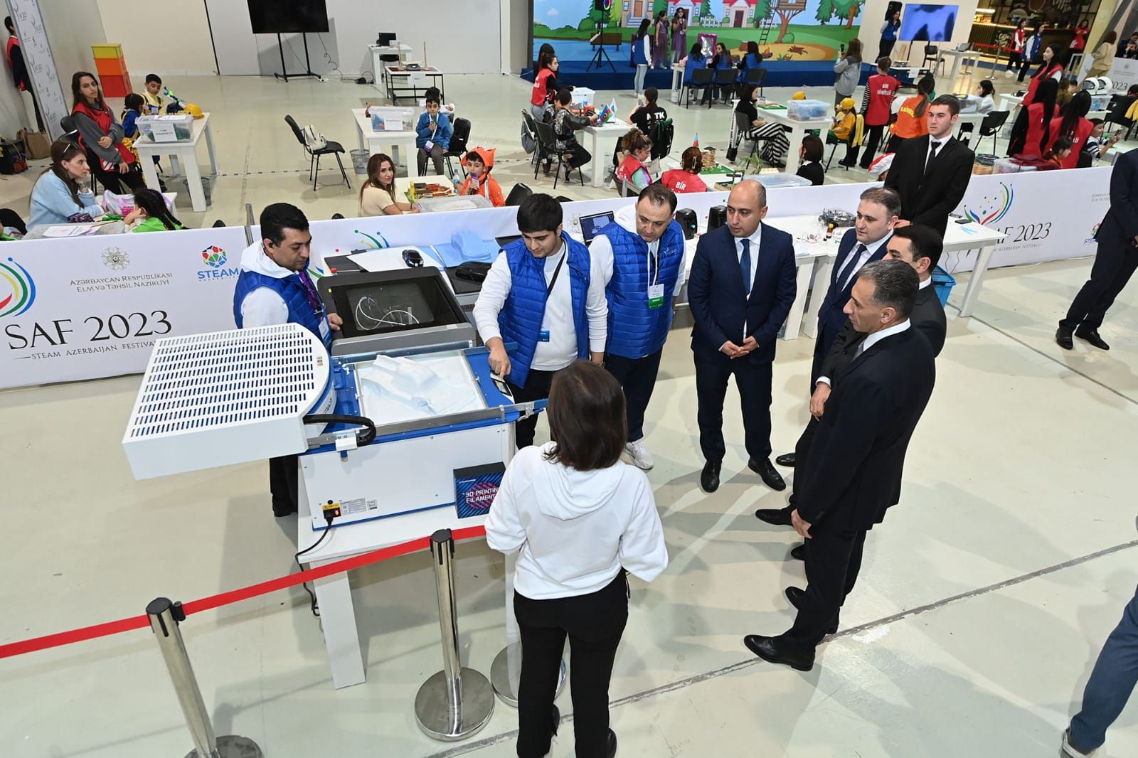 Presidential assistants & ministers participate at STEAM Azerbaijan Festival [PHOTOS] - Gallery Image