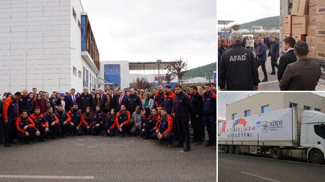 18 tons of aid material from Azerbaijan to Kahramanmaraş [PHOTOS]