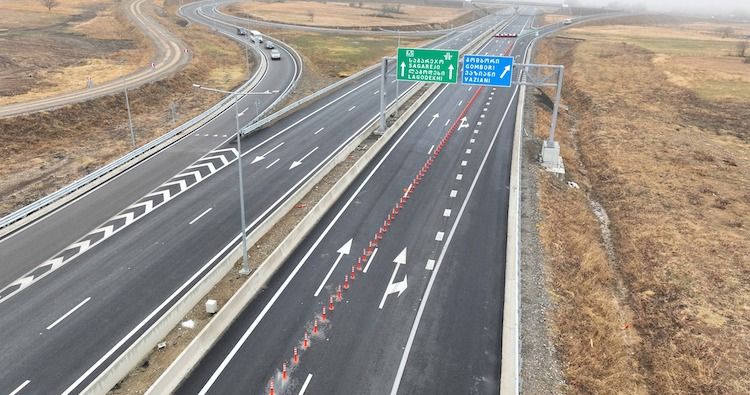 First section of Kakheti Highway opens, project to be completed in 2024