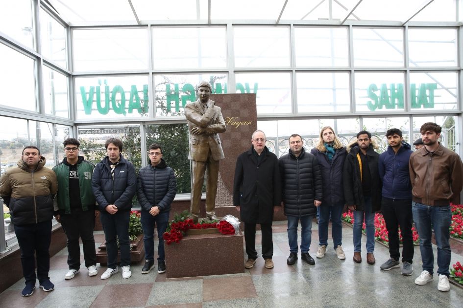 Chess players pay tribute to Vugar Hashimov [PHOTOS]