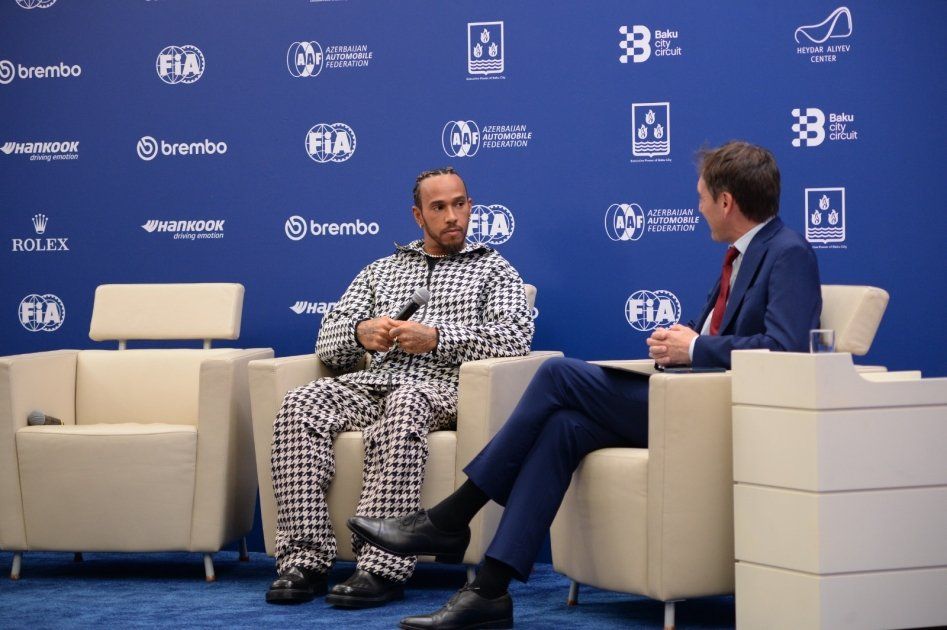 Press briefing held within FIA ​​Prize Giving Ceremony in Baku [PHOTOS] - Gallery Image