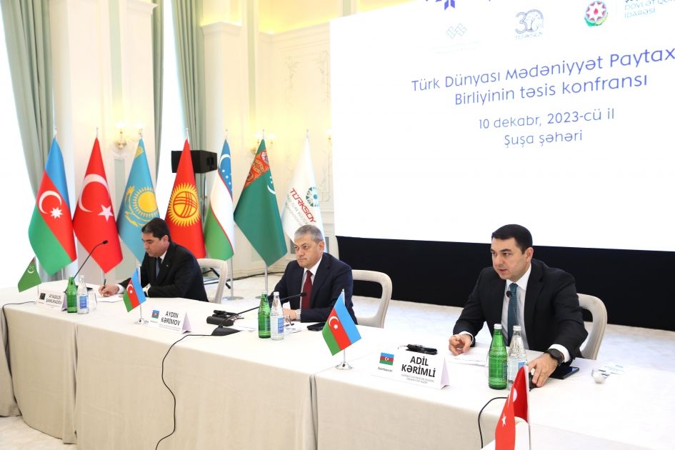 Founding conference of Union of Cultural Capitals of Turkic World gets underway in Shusha - Gallery Image