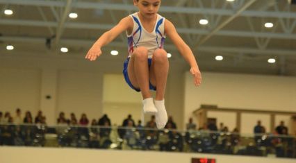 Azerbaijan trampoline & tumbling championship competitions held in Baku