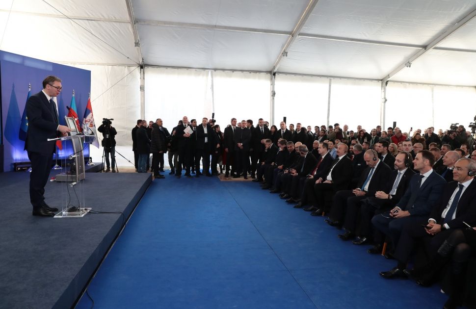 President Ilham Aliyev attends inauguration ceremony of Serbia-Bulgaria gas interconnector [PHOTOS/VIDEO] - Gallery Image
