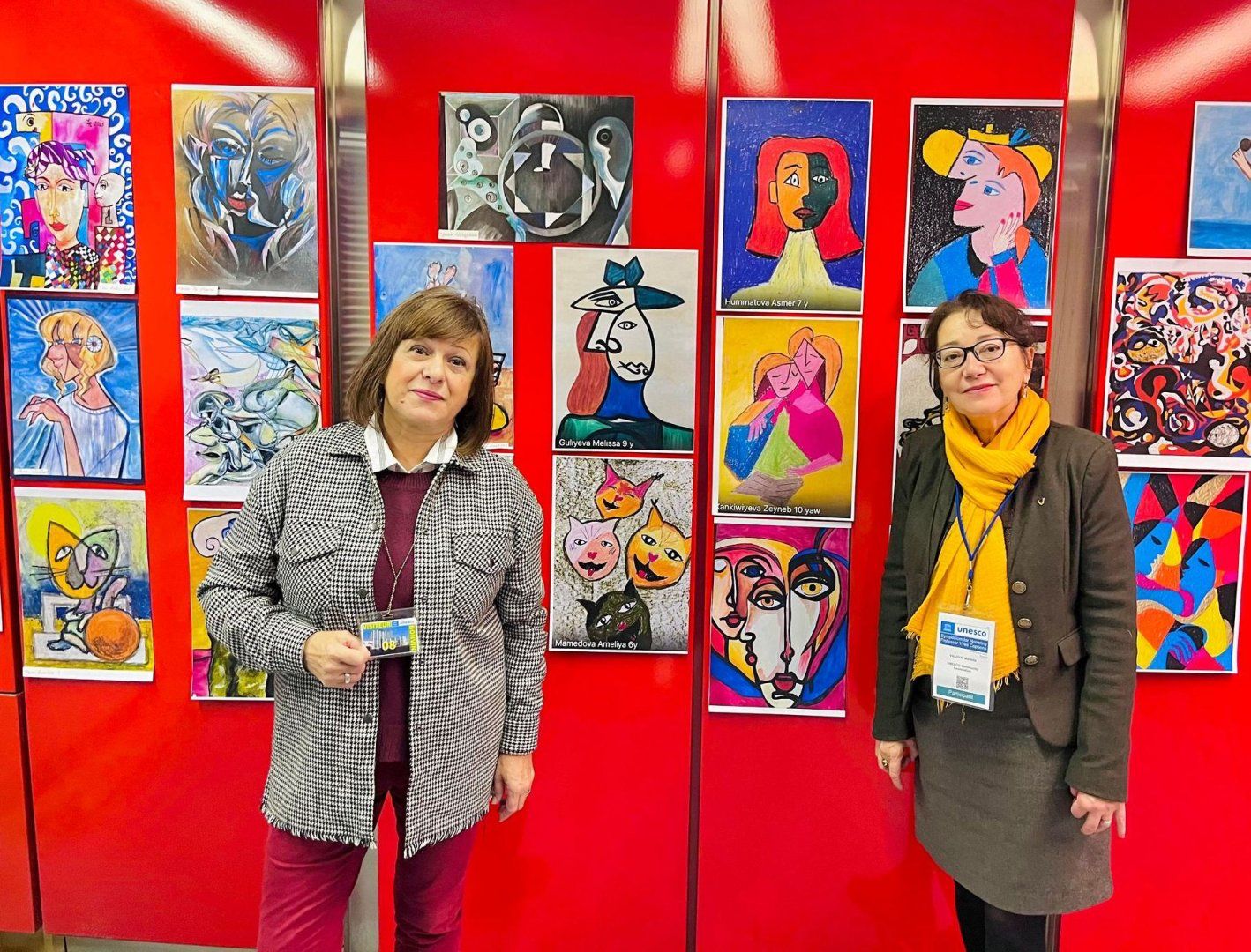 Azerbaijani artists demonstrate art pieces in Paris [PHOTOS]