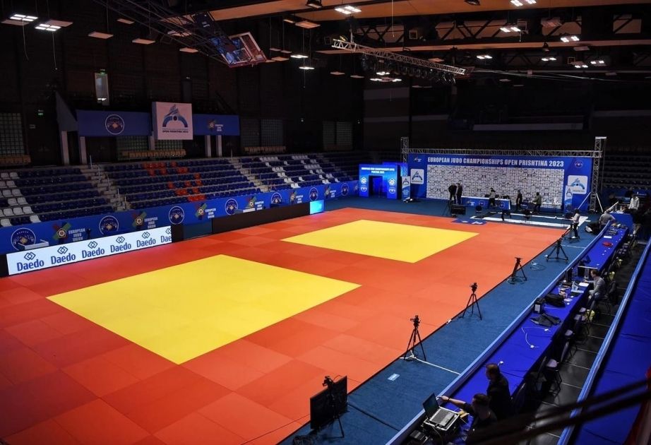 Azerbaijani judoka starts fighting at European Open Championship