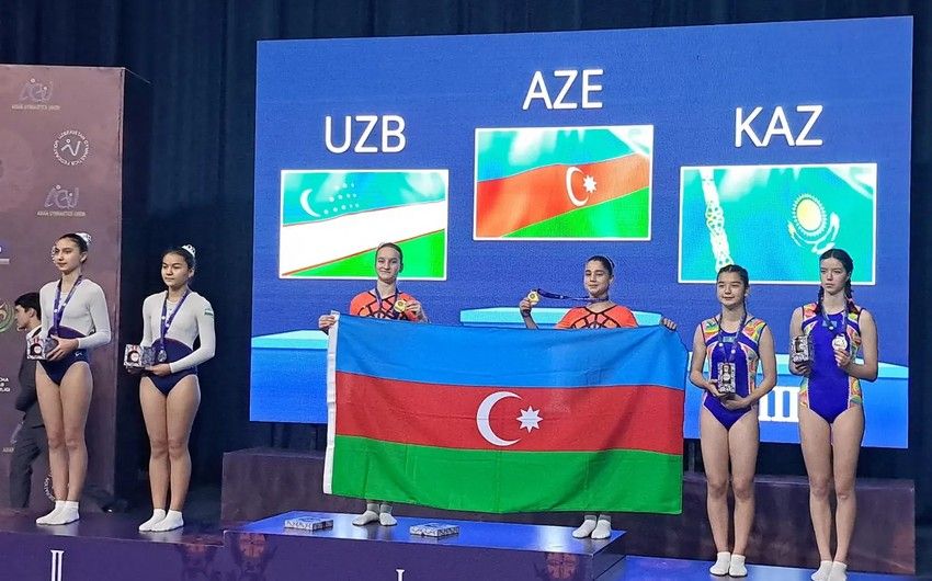 Azerbaijani gymnasts win tournament in Uzbekistan