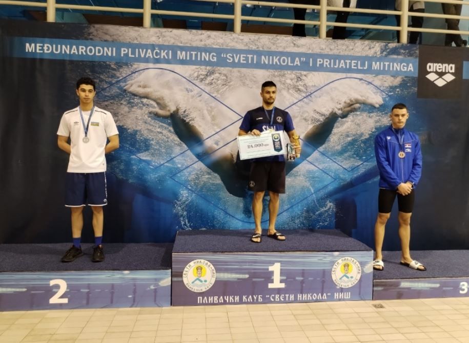 Young Azerbaijani swimmers snatch medals at international tournament in Serbia [PHOTOS]