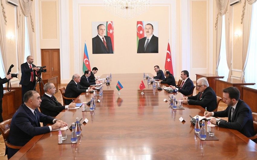 Azerbaijani PM meets Turkish vice-president [PHOTOS]
