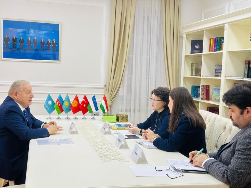 President of Turkic Culture  & Heritage Foundation meets with former Turkish Ambassador [PHOTOS]