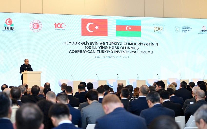 Azerbaijani-Turkish Investment Forum diversifies cooperation between our countries, Minister says