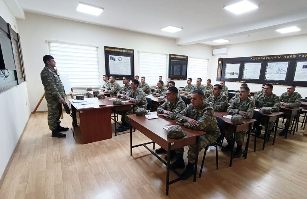 Socio-political training classes are held in the Azerbaijan Army [PHOTOS]