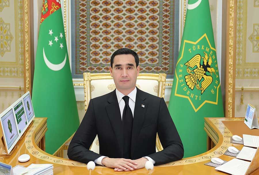 President of Turkmenistan congratulates Azerbaijani President Ilham Aliyev