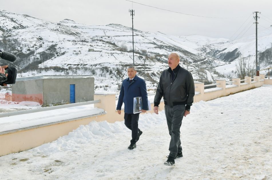 President Ilham Aliyev visits Turshsu settlement in Shusha district [PHOTOS/VIDEO]